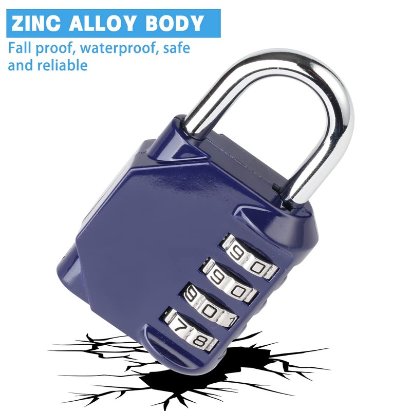 Padlock Combination Locks Combination Lock Small Padlock Combination Code 4