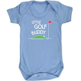 Hippowarehouse Little Golf Buddy baby vest bodysuit (short sleeve) boys girls
