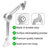 2pcs Chest Hinges, Alloy Lid Support Locking Fixed Hinge Close