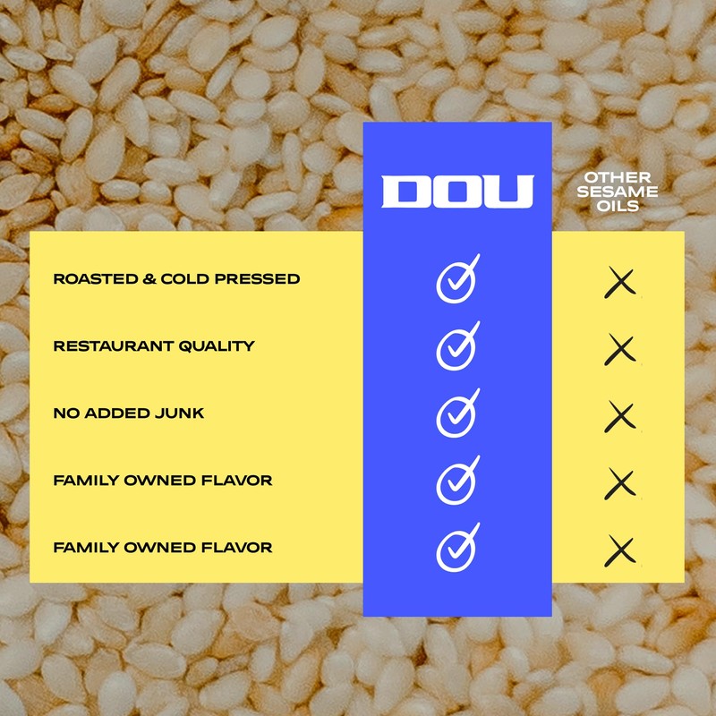 Dou by Uncle Chen Sesame Oil - Flavorful and Roasted