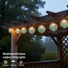 Decorative String Lights Plug in with 10 Incandescent Bulbs, Nautical