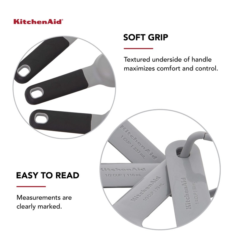 KitchenAid Universal Easy To Read Measuring Cup and Spoon Set