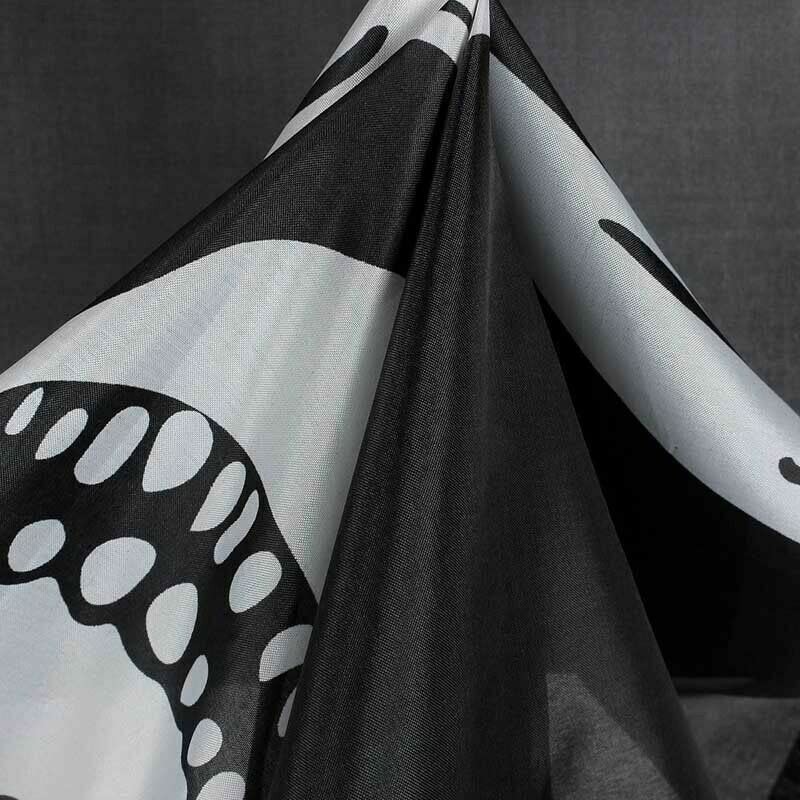 AIMALL 3x5ft Jolly Roger Pirate Flag, Skull and Crossbones with