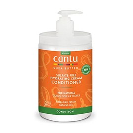 Cantu Sulfate-Free Hydrating Cream Conditioner with Shea Butter for Natural Hair, 25 fl oz (Packaging May Vary)
