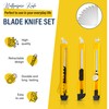 8-Piece Precision Blade Tool Set – Multipurpose Cutting Tools for