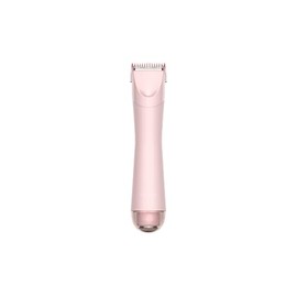 Flyant Bikini Trimmer for Women, 2 in 1 Electric Shaver for Women, Pubic Hair Trimmer Waterproof IPX7 with Led Display for Leg Arm Underarm Bikini Area, Pull Bows Gift Box for Friends (Pink)