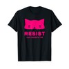 RESIST Angry Cat Anti Trump Pussyhat Shirt