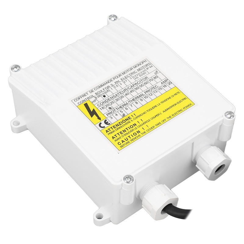 Well Pump Control Box 370W Submersible Pump External Switch Controller