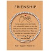 OBSUN Friendship Bracelets, Birthday Gifts for Women Bestie Friend Gifts