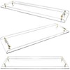 31inch Bathtub Caddy Tray,Gold Handle Clear Bathtub Caddy Tray,Acrylic Bathroom