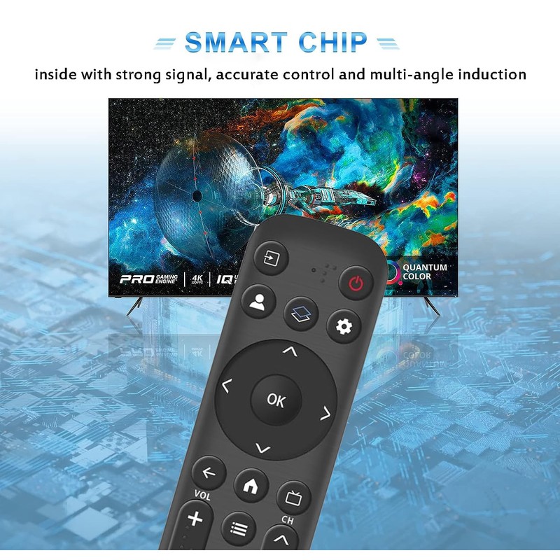 Remote Control Replacement for TCL Google TV, RC813 Remote for