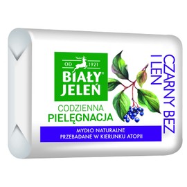 White Deer Natural Soap Black Without I Linen, 100 g