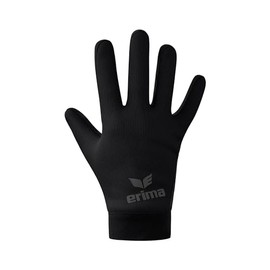 Erima Unisex Adult Functional Field Player Gloves (2242401), Black, M