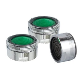 20mm Copper Tap Aerator Water Saver Faucet Filter Replacement for Bathroom Kitchen 3 Pack