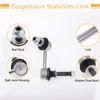 X AUTOHAUX 2pcs Front Stabilizer Bar Link Stabilizer Link Kit