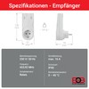 ELEKTROBOCK FRT7B3 Wireless Room Thermostat with Stand, Place Anywhere, with