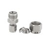 Metalwork 304 Stainless Steel Reducing Compression Tube Fitting Reducer Union