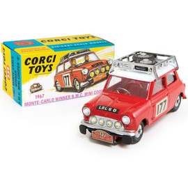 Corgi Toys Model Club 339 - 1967 Monte Carlo Winner BMC Mini Cooper S
