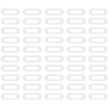 NUOLUX 50pcs Luminous Charging Port Protective Film Fluorescent Luminous High