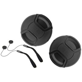 49mm Lens Cap Cover Compatible for Canon RF-S 18-45mm F4.5-6.3 is STM on EOS R100 R50 R10 Camera (for Accessories),RF-S 10-18mm F4.5-6.3 is STM,HUIPUXIANG [2 Pack]