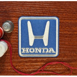 Unbranded Honda Patch Motorsports Cars Motorcycles Japanese  Embroidered Iron On 2.5x2.5"
