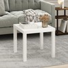 Furinno Simple Square Coffee Table, Side Table, White