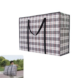 1pcs Extra Value Large Strong and Durable Laundry Bags,Laundry Bag Heavy Duty Storage Bags Reusable Strong Clothes Storage Bags Zip Nylon Large Boxes,Multipurpose Storage Bag for Laundry Moving House