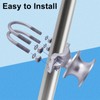 Mini Cantilever Gate Rollers – Durable Cast Steel Rolling Hardware