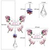 Sanyetral To Daughter Gift from Mum,Butterfly Acrylic Crystal Sun catcher
