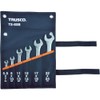 TRUSCO(トラスコ) 両口スパナセット(7本組) TS-7S