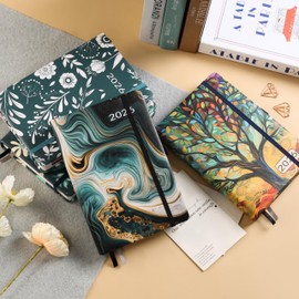 2026 A5 Calendar - Weekly Calendar, Appointment Calendar, Weekly Timer & Weekly Planner (Jan - Dec 2026), with Monthly Overview, Note Pages, Contact Pages and Pen, Hardcover Book Calendar - Black