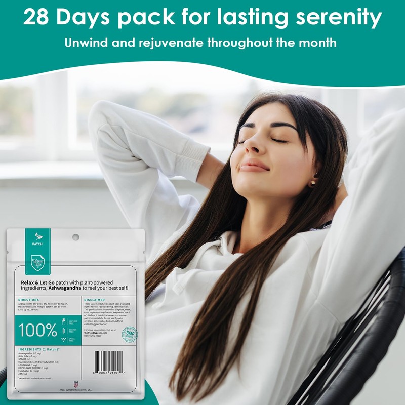 The Friendly Patch Relax & Let Go Patch - Calm