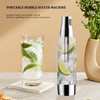 1L Portable Soda Siphon, Carbonated Water Machine Stainless Steel Sparkling