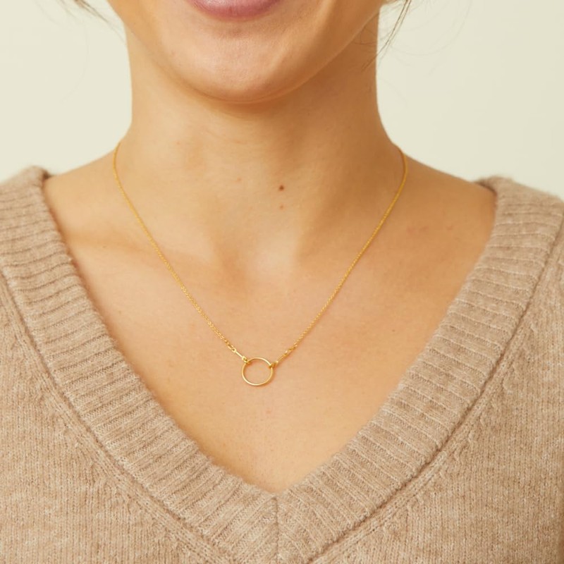 Dogeared The Original Karma Necklace-Sterling Silver