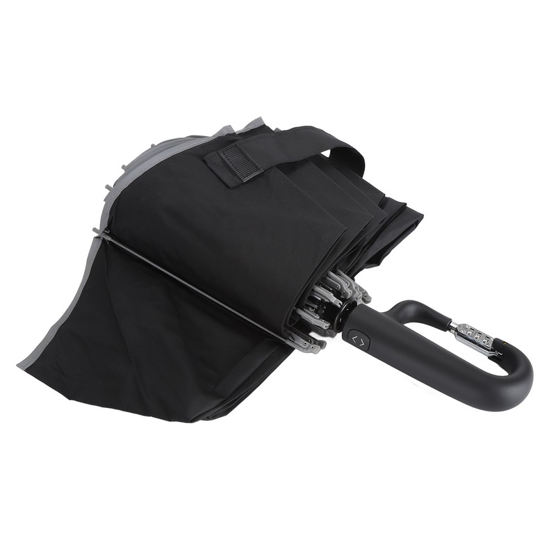 Automatic Umbrella Reflective Safety Strip Ring Buckle Umbrella Windproof Portable