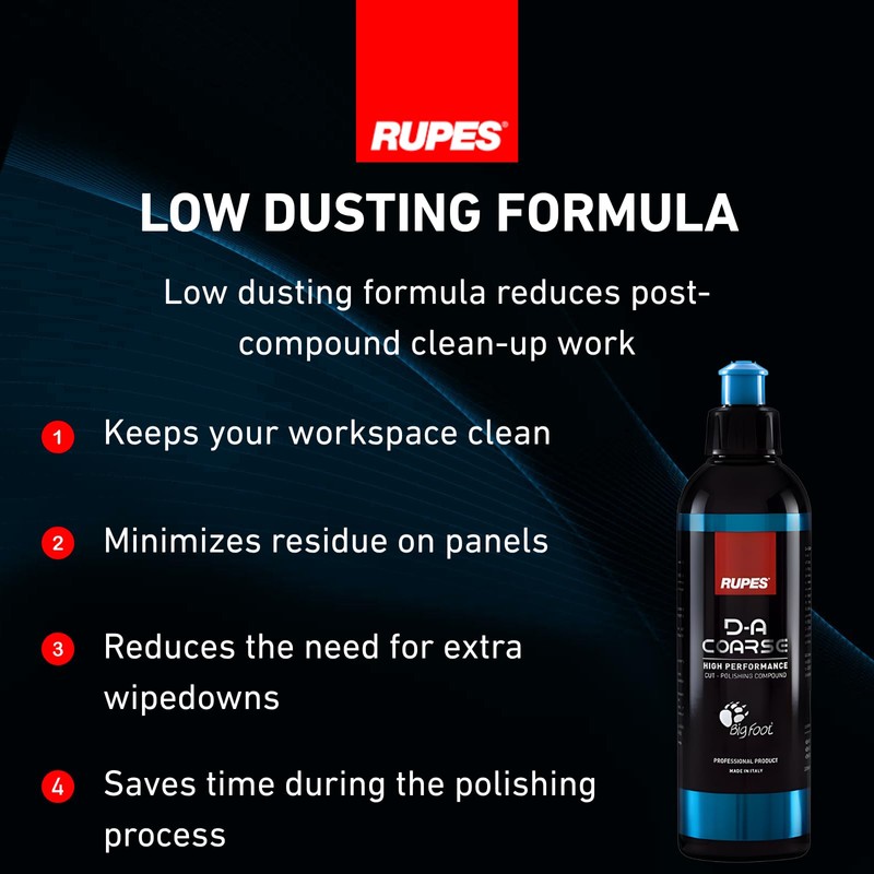 RUPES 250 ml D-A Coarse High Performance Cut Polishing Compound
