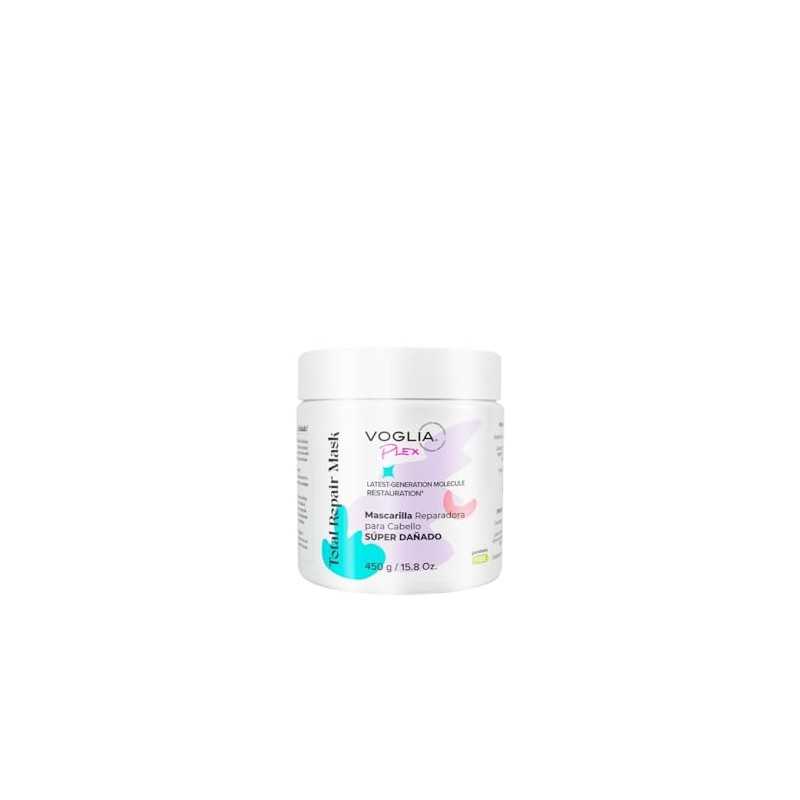 Voglia Pack Shampoo Matizador Cabello Rubio Mechas Tratamiento Reparador Dañado