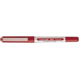 Uni-Ball Eye - Micro UB-150 Rollerball Pen - 0.5mm - Red Ink - Value Set of 5
