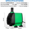 Simple Deluxe 800 GPH Submersible Water Pump with Adjustable Intake,