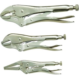 IRWIN VISE-GRIP Pliers Set, Locking Pliers, 3-Piece (323S), Silver
