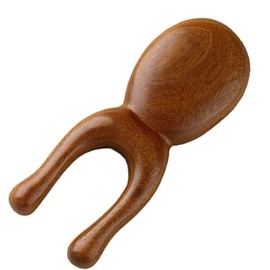 Altipia Solid wood birch facial gua sha nose stick octopus-shaped massage / 얼굴 원목 박달나무 괄사 코 스틱 쭈꾸미모양 마사지
