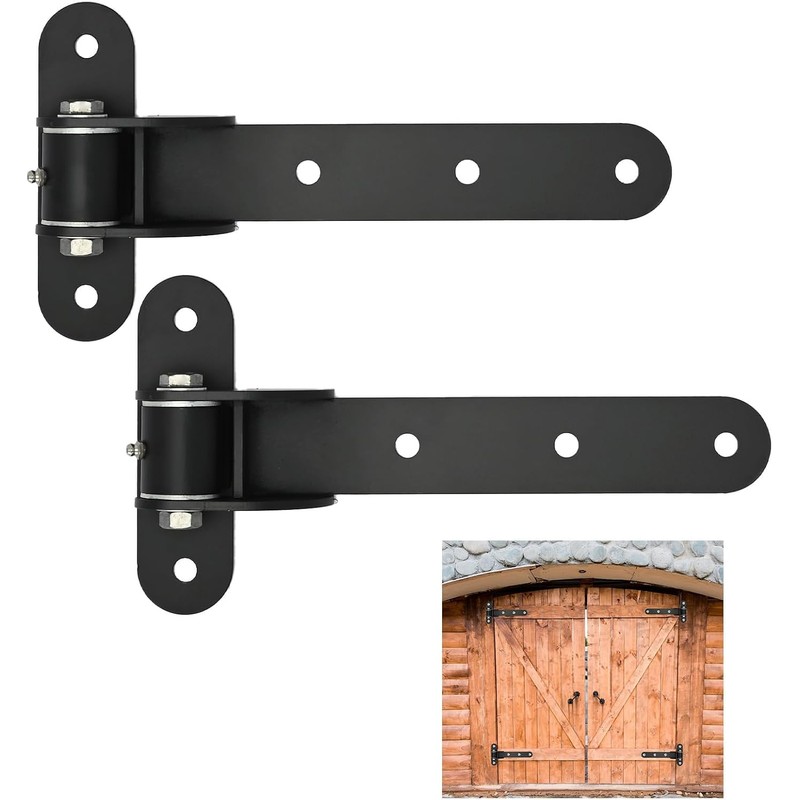 2 Pack Heavy Duty Gate Hinges, 1000 lbs Capacity