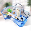 RYPET Turtle Tank Aquarium - Reptile Habitat, Turtle Habitat, Reptile