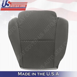 US Auto Seat Cover Inc For 2007 to 2012 Toyota Tundra SR5 Front Driver & Passenger Cloth Covers in Gray - Passenger Bottom