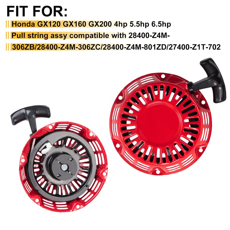SOFO GX160 Pull Start Assembly - Compatible with Honda GX120,GX200,5.5HP,6.5HP