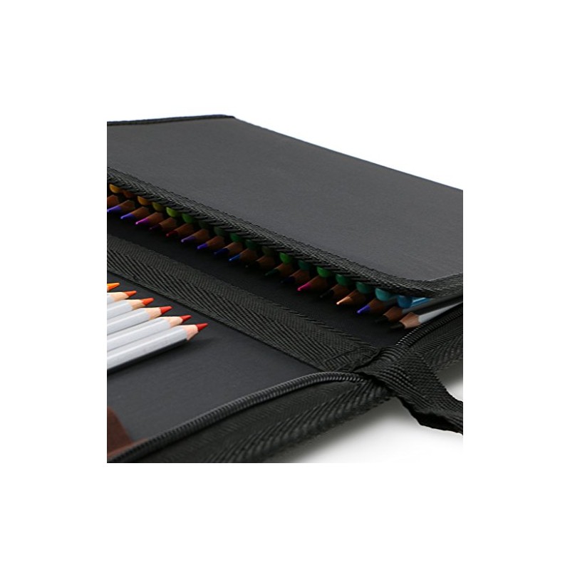BTSKY® - Estuche portátil de lona con cierre de colores