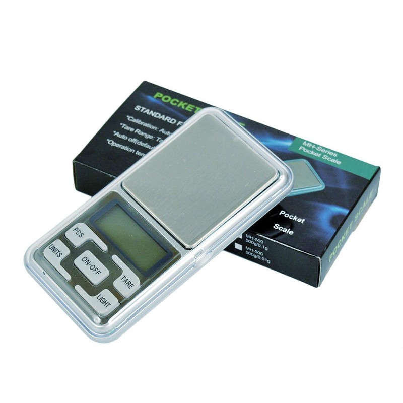 Salesbay Pocket Mini Digital Scale 500g/0.01g Balance Jewellery Precision Weight