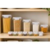 12PCS Food Storage Containers with Lids - Plastic Kitchen Pantry