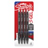 Sharpie® S Gel Pens, Medium Point, 1.0 mm, Black Barrel,