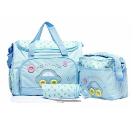 Abaodam Baby Diaper Nappy Changing Bag Mens Diaper Bag Men Diaper Bag Mummy Bag Purse Diaper Bag Diaper Bag for Men Diaper Bag Purse Diaper Bag Large Capacity Four Piece Set Cartoon